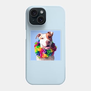 Dog in Flowers Phone Case