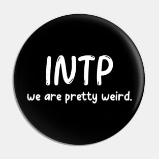 INTP Personality (MBTI) Pin