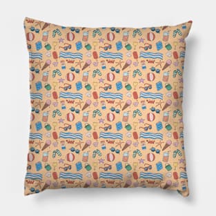 Beach Things Pillow