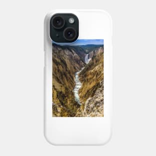 Lower Falls of Grand Canyon of Yellowstone Phone Case