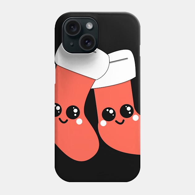 Christmas Stocking Phone Case by theladyernestember