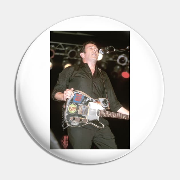 Joe Strummer Photograph Pin by Concert Photos