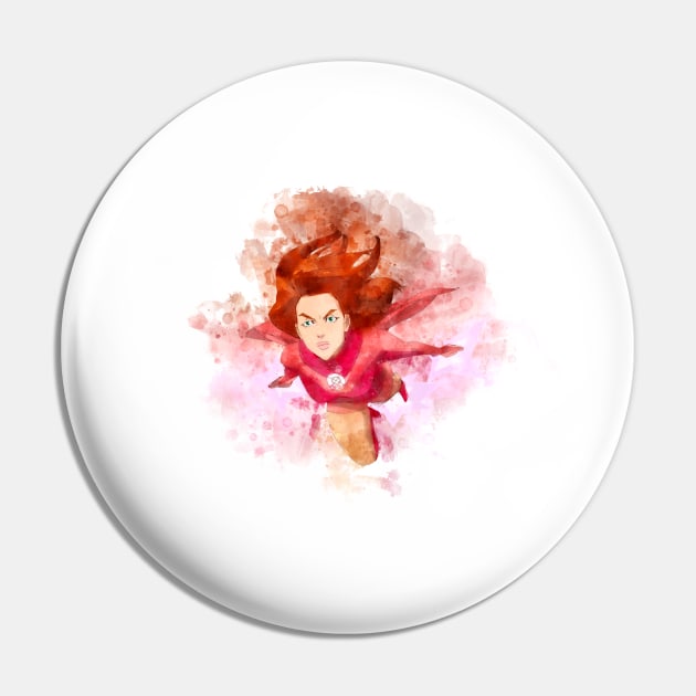 Invincible - Atom Eve *watercolor* Pin by Stylizing4You