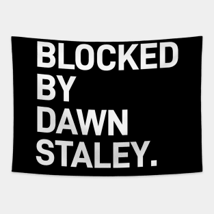 Blocked By Dawn Staley Tapestry