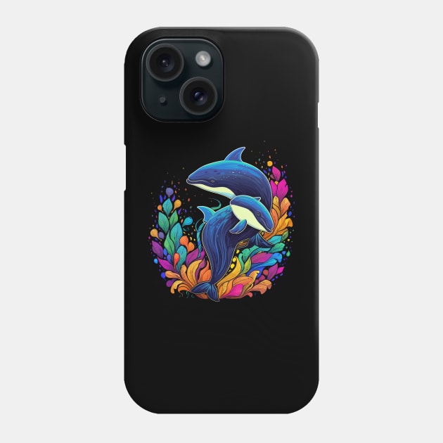 Orca Mothers Day Phone Case by JH Mart