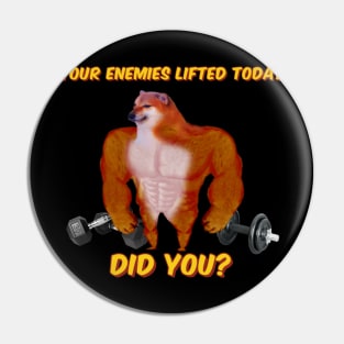 Go Lift! Pin