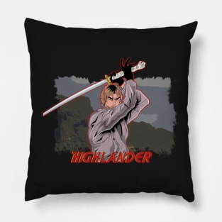 Connor MacLeod - Background variant Pillow