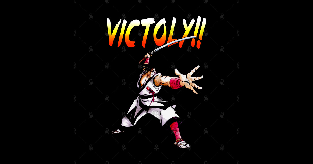VICTOLY!! Samurai Shodown Sticker TeePublic