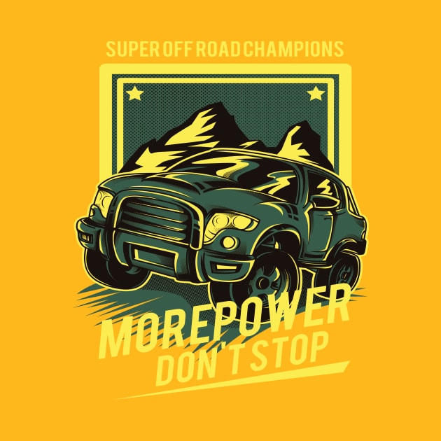 Unstoppable Road Warriors T-shirt by PJ INFLUENCER