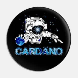 Cardano, ADA, HODL, to the moon, blockchain Pin