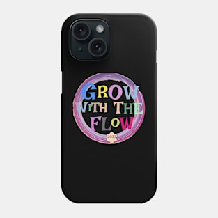 GROW WITH FLOW STICKER T-SHIRT 2023 Phone Case