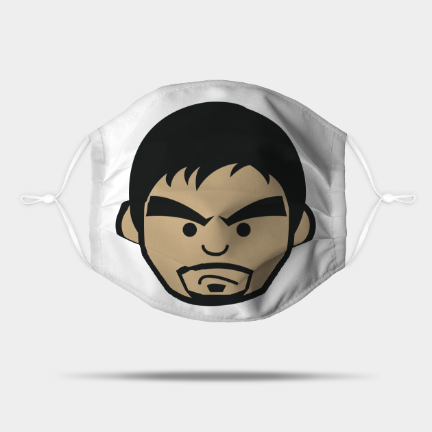 Angry Manny Cartoon Pacquiao Face Pacquiao Mask Teepublic