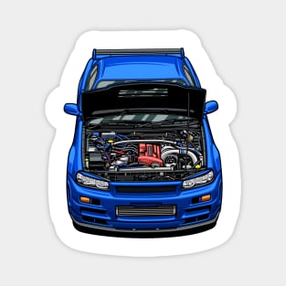 Skyline GTR R34 Magnet