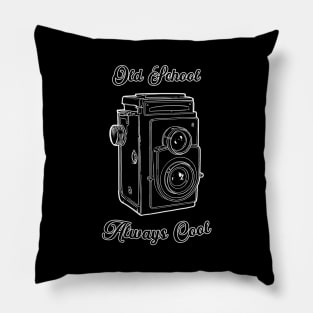 Old School, Reflex Camera, photographer Pillow