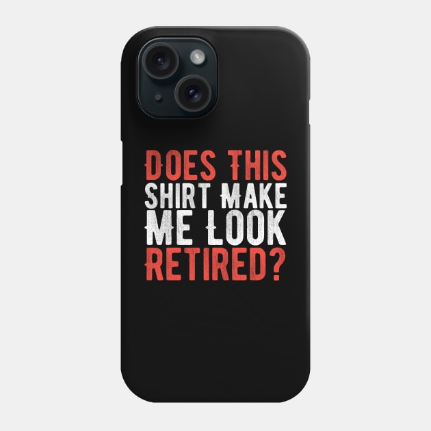 Vintage Funny Grandpa Retired 2023 Gift idea Phone Case by Monster Skizveuo