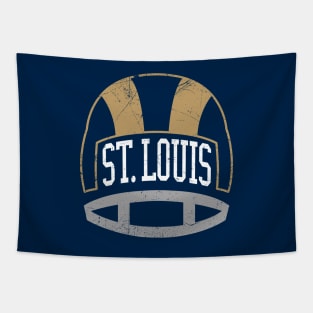 St Louis Retro Helmet - Navy Tapestry