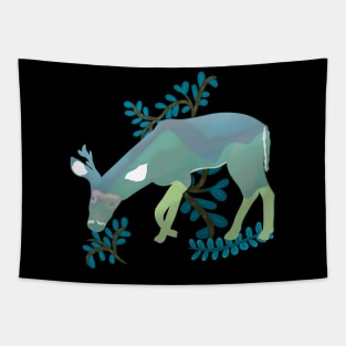 Deer artwork Tapestry