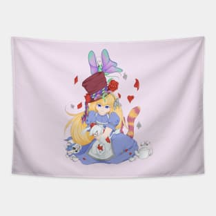 Alice and Tea Tapestry