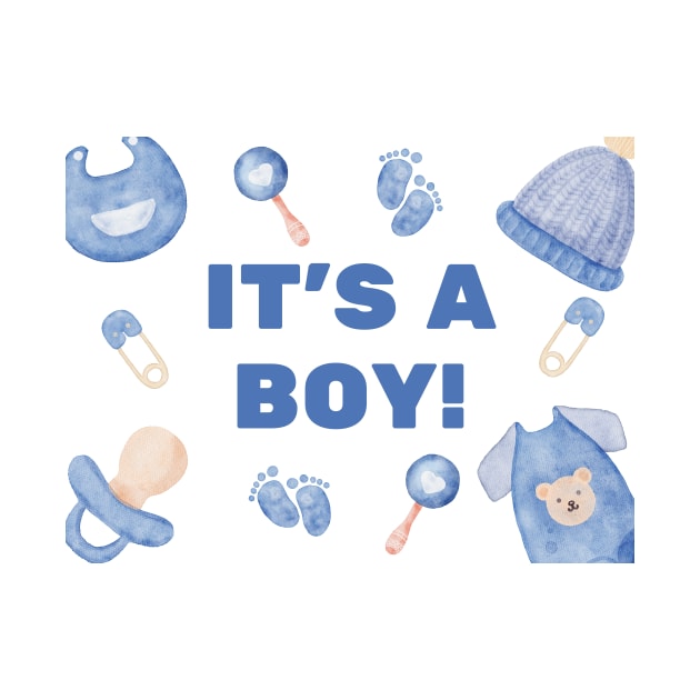 its a boy by Tees4Teens