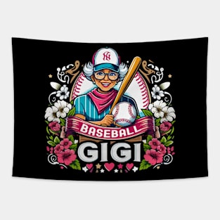 Baseball Gigi Women Ballpark Gigi Baseball Mom Tapestry