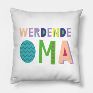 Werdende Oma Geschenk Pillow