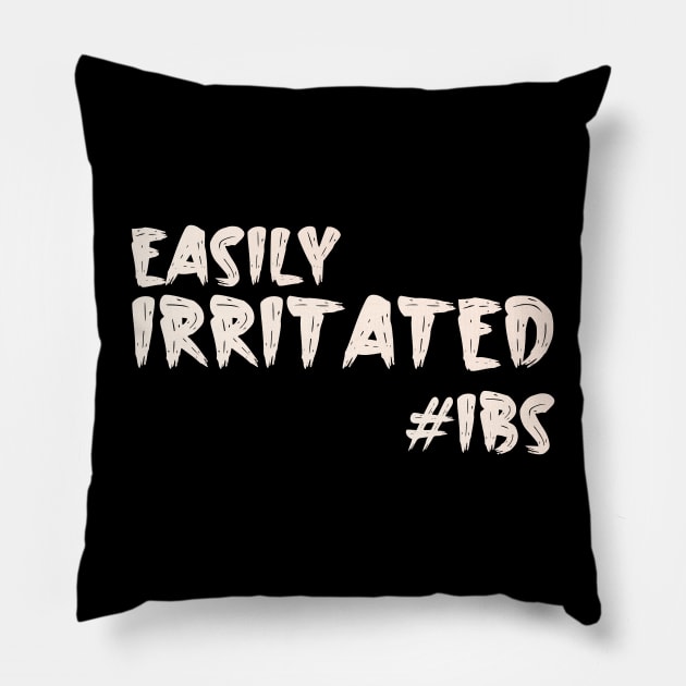 Irritable Bowel Syndrome Gastroenterology Pillow by MedicineIsHard