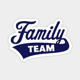 Family Team (Navy) Magnet