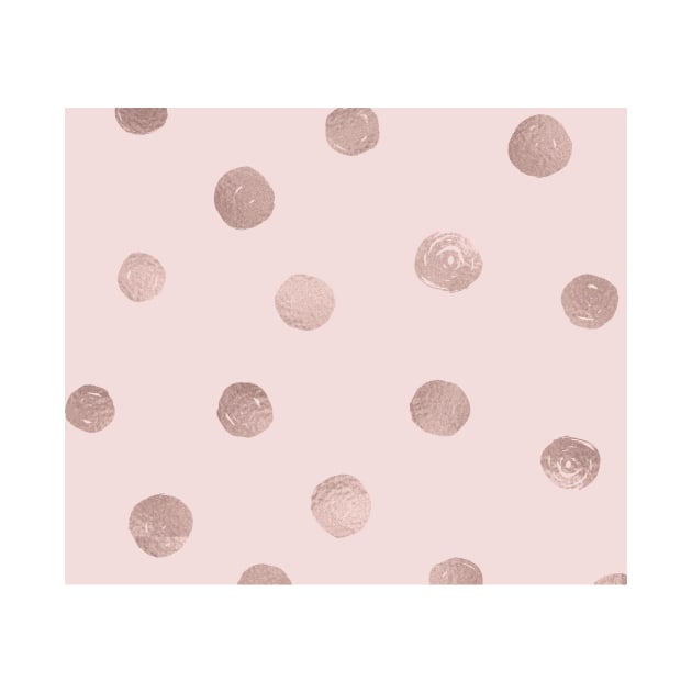 Blush dotty - en rose gold by RoseAesthetic