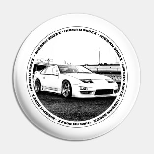 NISSAN 300ZX Black 'N White 4 Pin