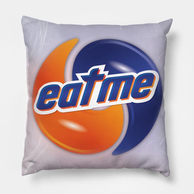 Eat Me - Pod Life Challenged Pillow Pillow by Rmada Concepts