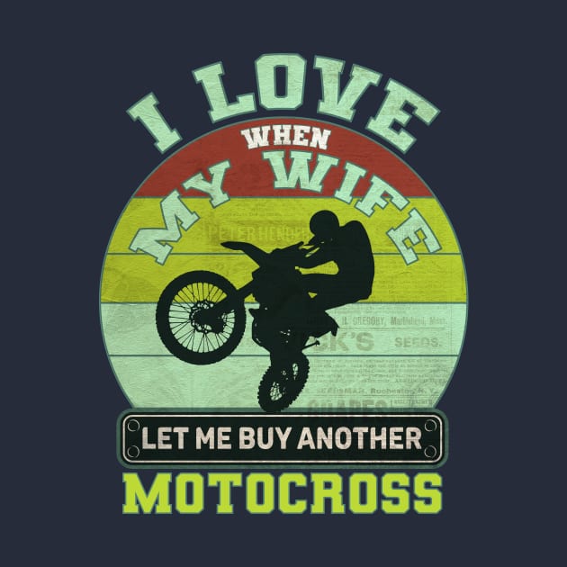 i love when my wife let me buy another Motocross by Goldewin