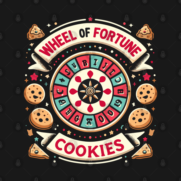 Wheel Of Fortune Cookies Fun Roulette Tarot Pun Horoscope by Nature Exposure