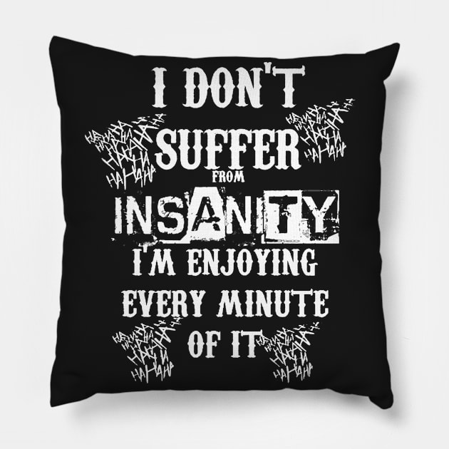 Dean Walker "Insanity" Pillow by DWOfficial