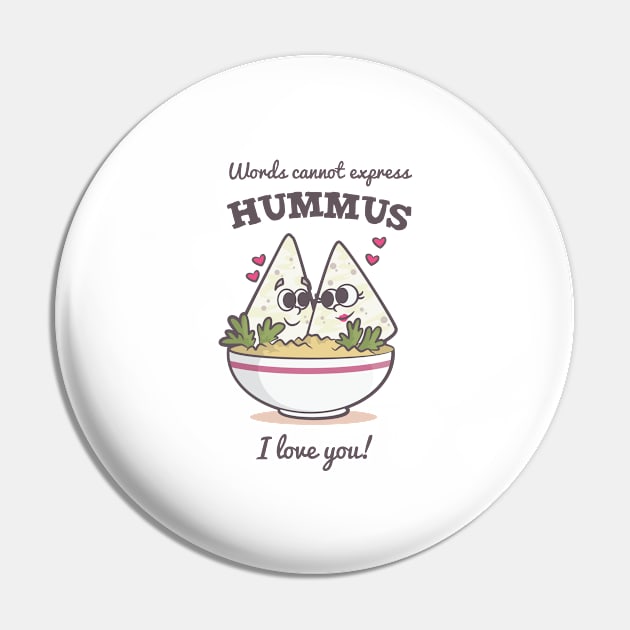 Funny Hummus Shirt Cute Pun Gift Hipster Vegan Dish Food Pin by TellingTales