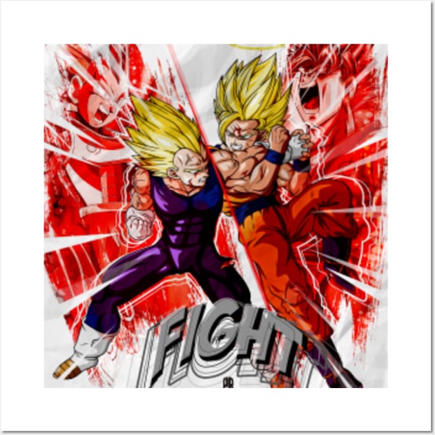 Dragon Ball Z Goku Anime Wall Art