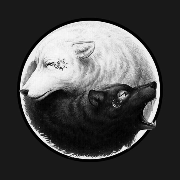 Wolf Ying-Yang by Farsthary