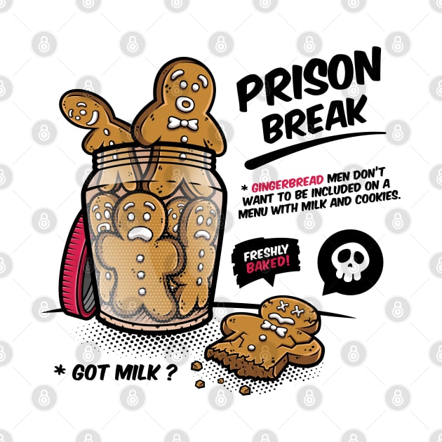 Prison Break - Gingerbread men by Squinked