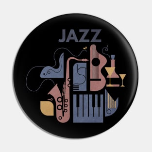Jazz in the Gardens Pin