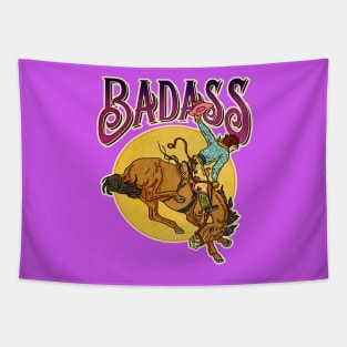 RIGHTEOUS RODEO Badass Tapestry