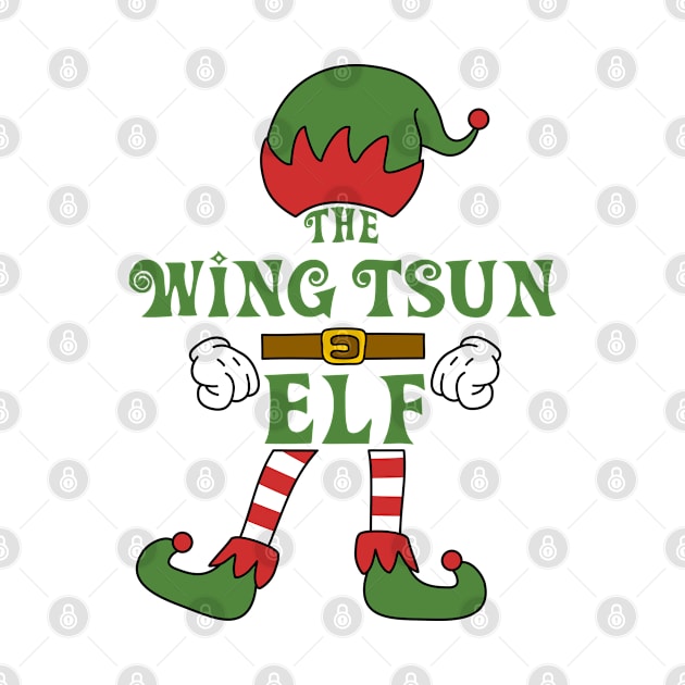 The Wing Tsun Elf Christmas Family Matching Outfits Group Attire by HappyGiftArt