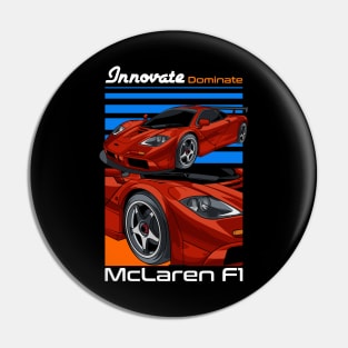 Legendary McLaren Car Pin