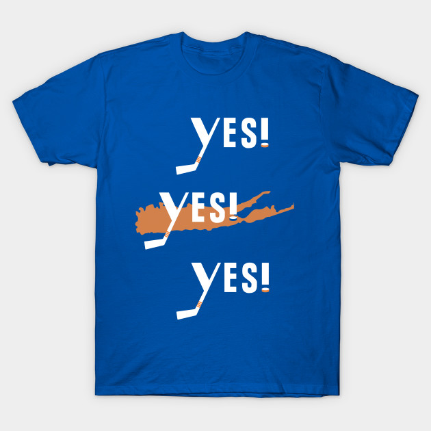 islanders yes yes yes shirt