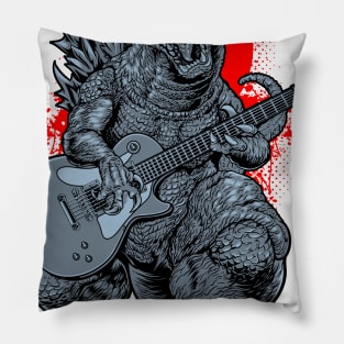 GODZILLA THE STREET MUSICIAN Pillow