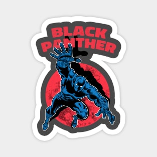 Vintage black panther Magnet