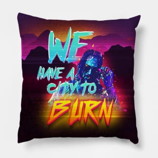 City to Burn Pillow