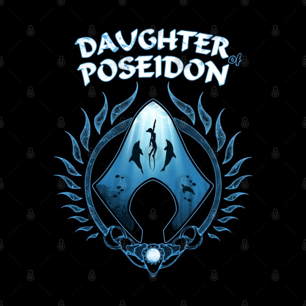 Daughter of Poseidon by NicGrayTees