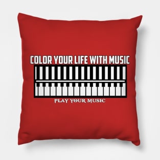 Music is life Pillow