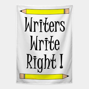 Writers Write Right Tapestry