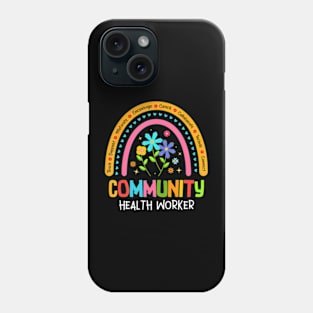 Community Health Worker Back To School Teach Phone Case