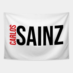 Carlos Sainz Driver Name - 2022 Season Tapestry